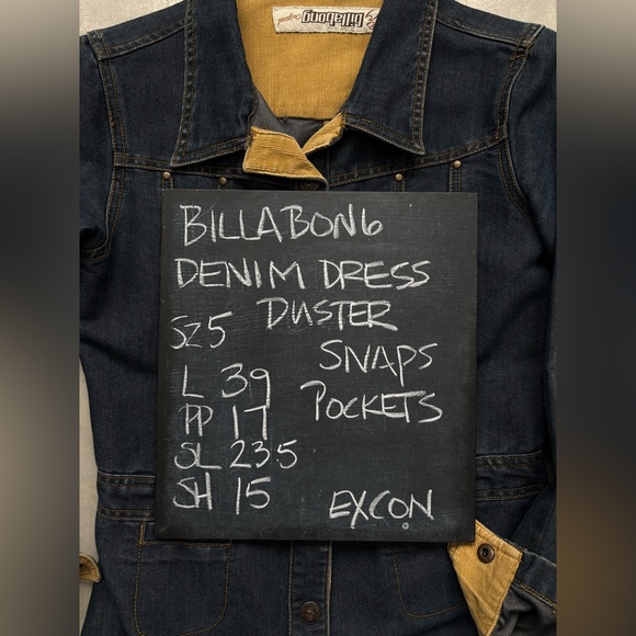 Billabong Denim Dress Or Dustet - Picture 7 of 16